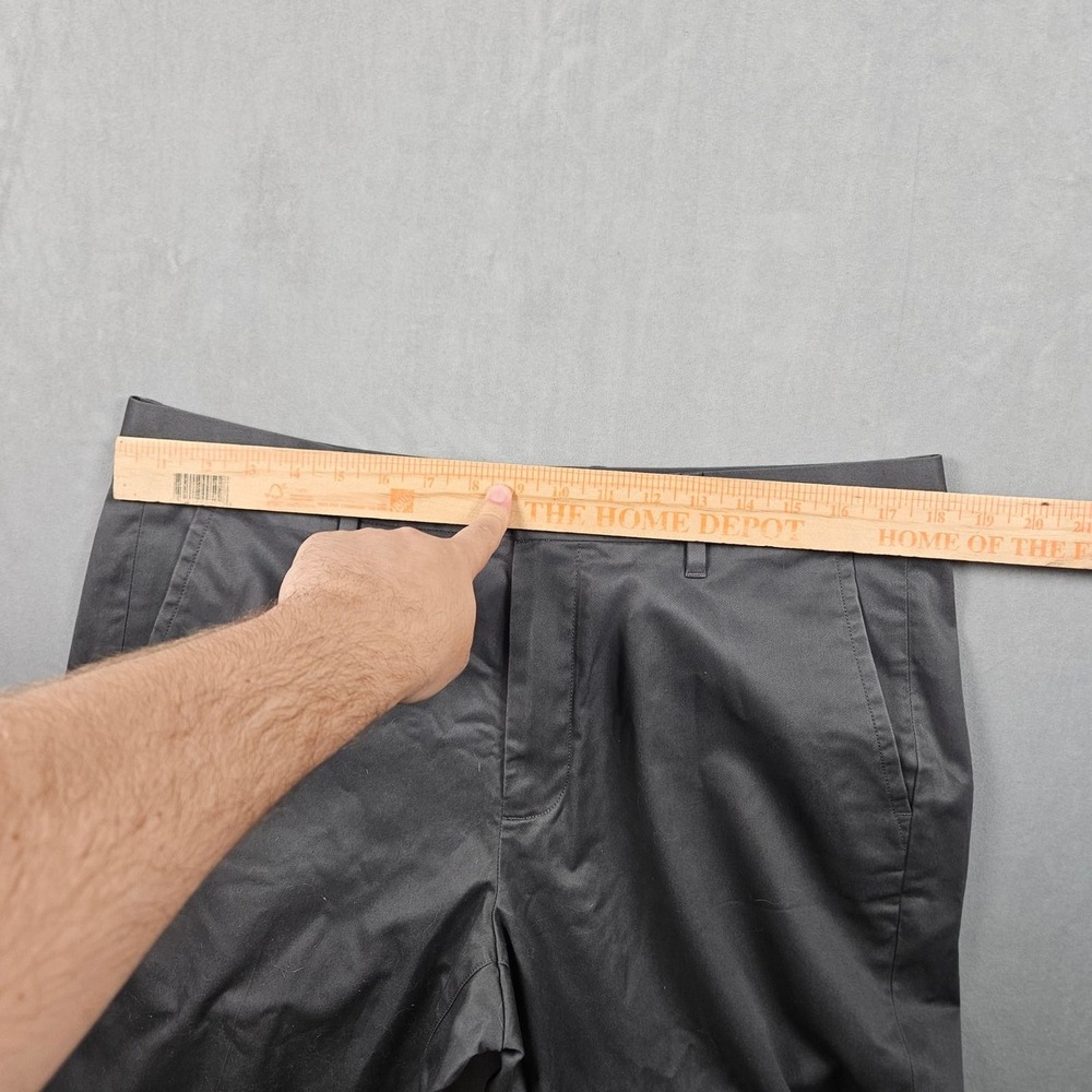Bonobos Weekday Warrior Chino Pants Mens 35x34 (Actual 36x31 )Grey Tuesday - Picture 6 of 8